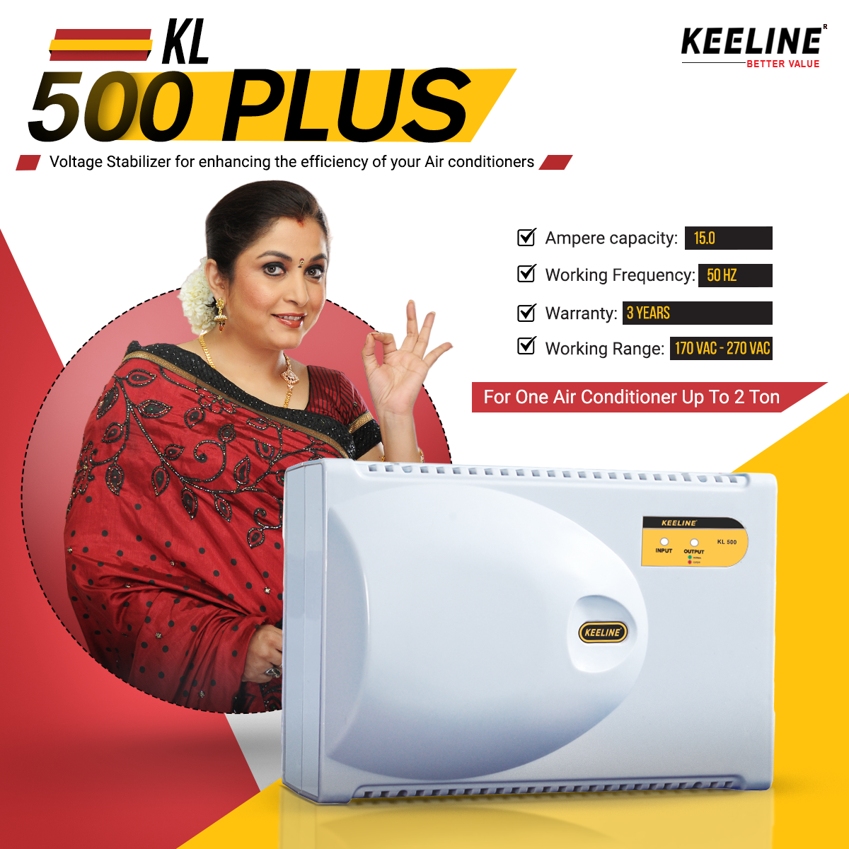 KL 500 Standard AC Stabilizer