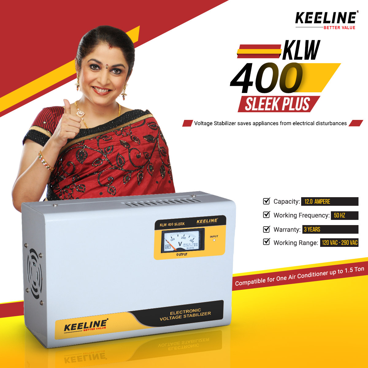 KLW 400 Sleek Stabilizer