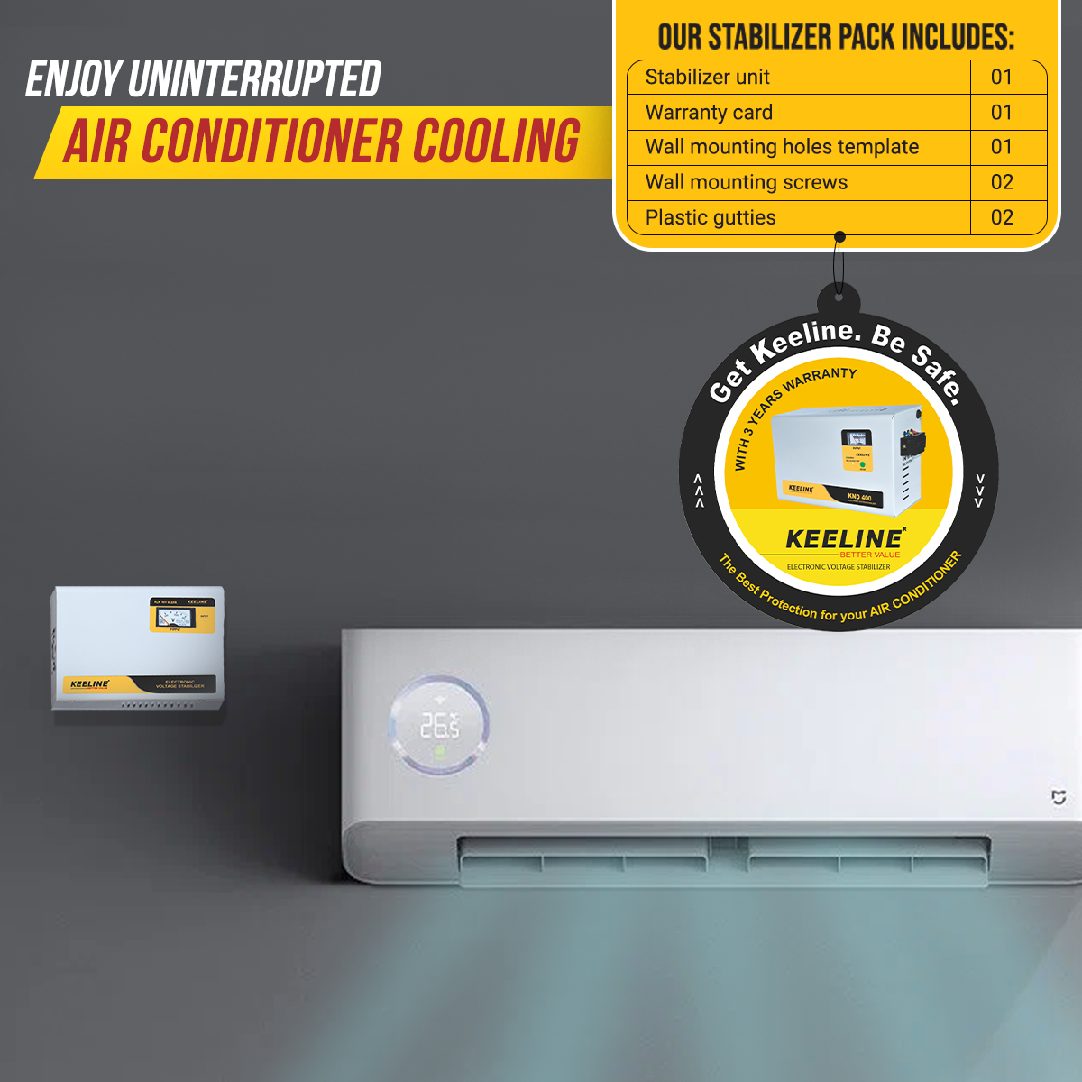 KLW 400 Sleek Stabilizer