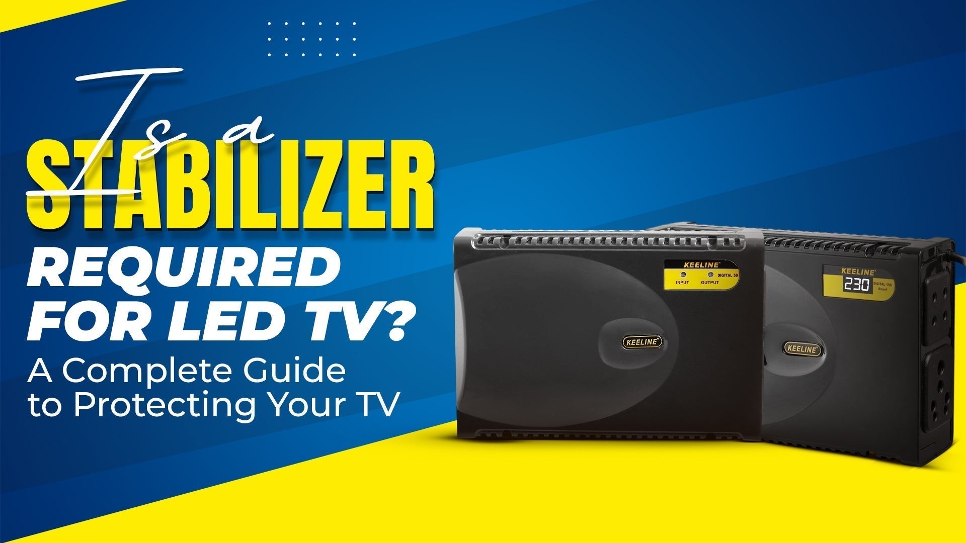 Is a Stabilizer Required for LED TV? A Complete Guide to Protecting Yo ...