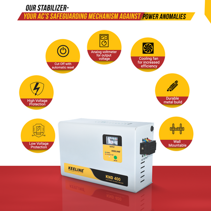 KND 400 Double Booster AC  Stabilizer